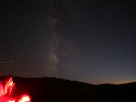 Milky Way over Lake Sonoma