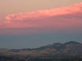 Mt. Diablo after sunset