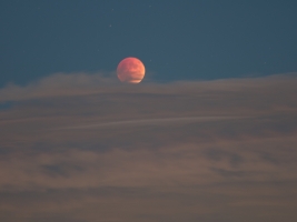 First view of the eclipse
